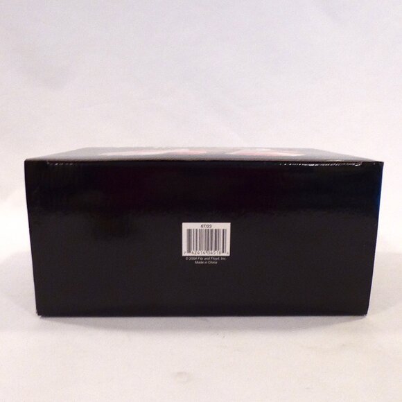 NEW 2004 FITZ & FLOYD HALLOWEEN CERAMIC SMILING GHOST TAPER CANDLE HOLDER SET - Picture 13 of 13